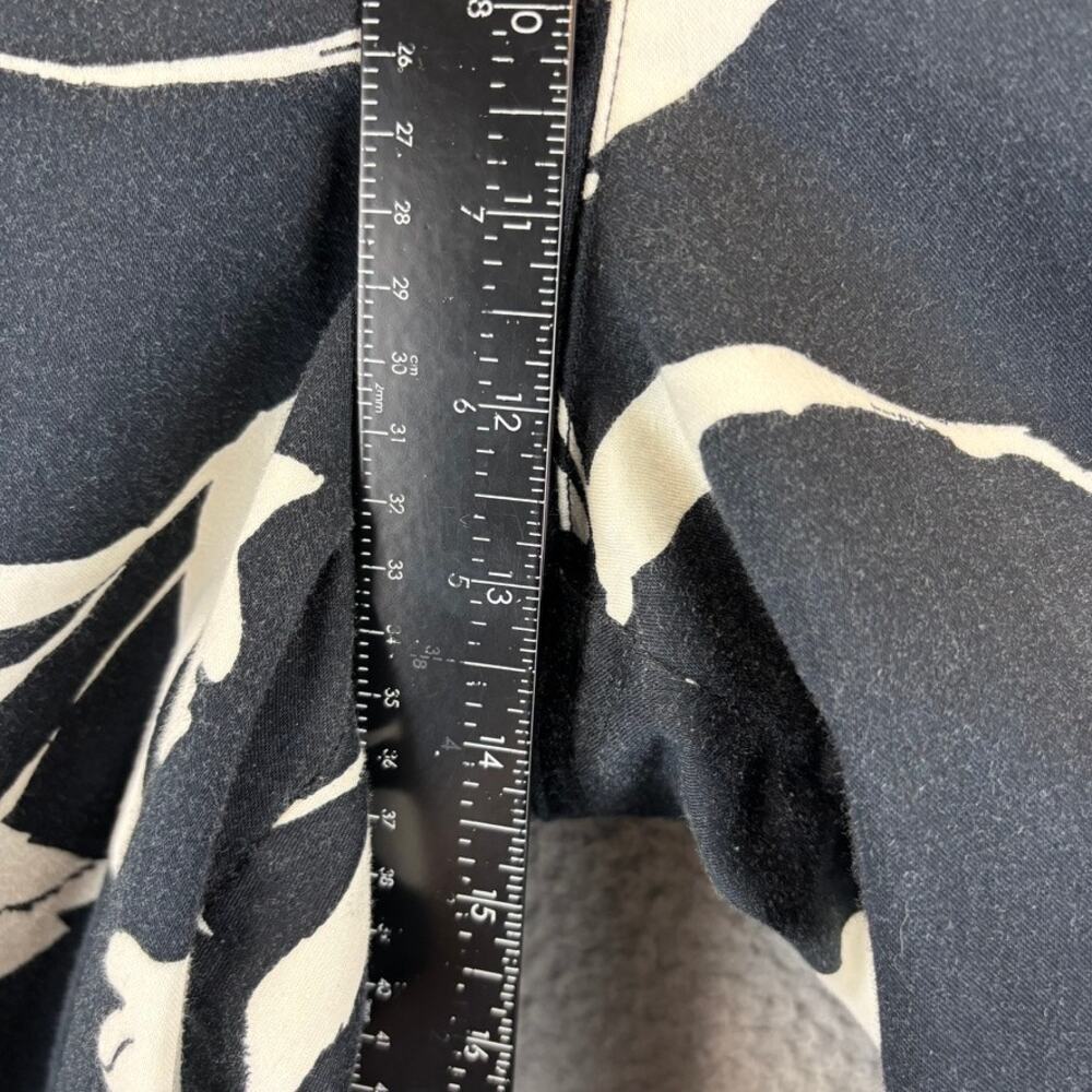Vtg Ralph Lauren Pant Womens 18W Artsy Floral Asian Mid Rise Tapered Trouser 90s - Picture 9 of 12